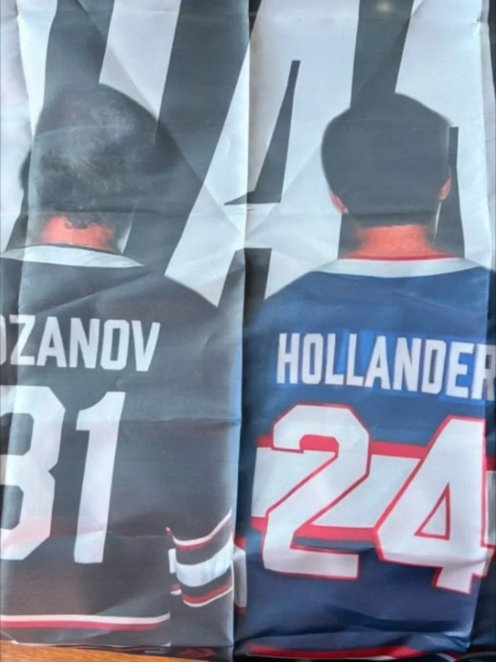 Hollanov Heated Rivalry Ilya and Shane Tapestry Banner
